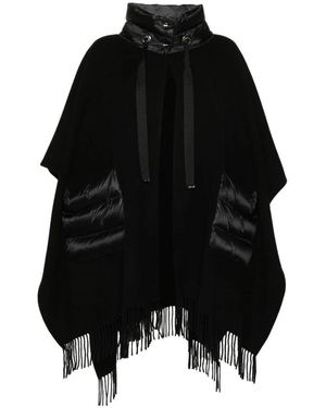 Herno Jassen ,Zwart ,Zwarte Jassen Voor Stijlvolle Outfits