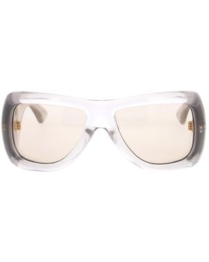 Saint Laurent Accessoires ,Wit ,Howl Zonnebril - Roze
