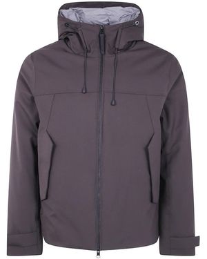 People Of Shibuya Hooded Coat 'Haneda' Stijlvolle Buitenkleding - Paars