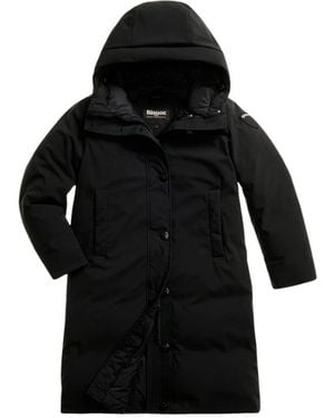 Blauer Parkas - Nero