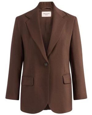 Weekend by Maxmara Blazers - Brown