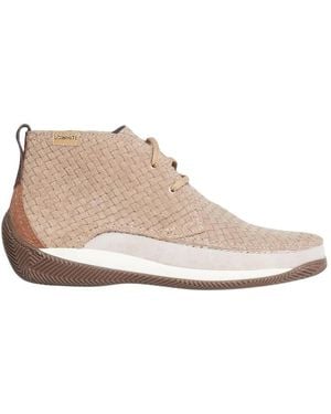 Lo.white Lace-Up Boots - Neutro