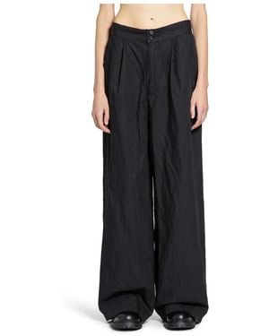 Thom Krom Wide Trousers - Black