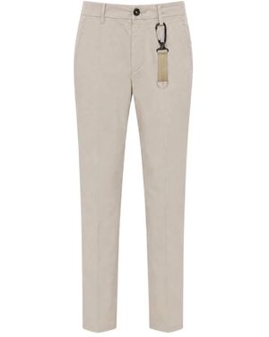 Manuel Ritz Broeken ,Katoen Pantalone Tinto Slim Fit - Grijs