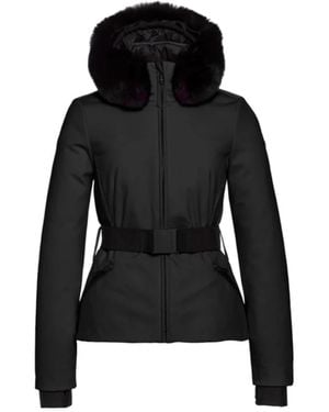 Goldbergh Fitness ,Zwart ,Polyester Softshell Donsjas
