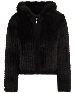 Bomboogie Faux Fur & Shearling Jackets - Black