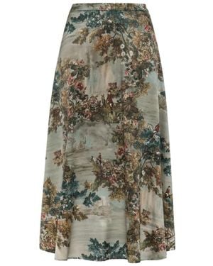 Momoní Midi Skirts - Groen