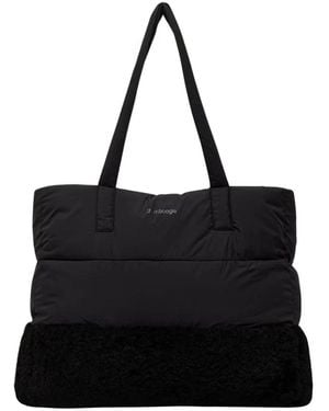 Bomboogie Tassen ,Zwart ,Polyester Bi-Material Tote Bag