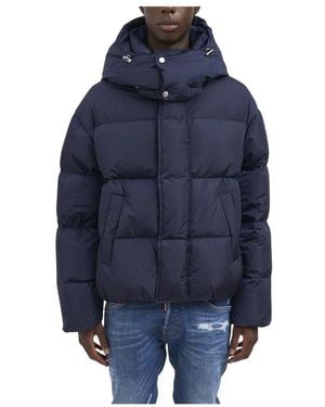 DSquared² Piumino Con Cappuccio - Blau