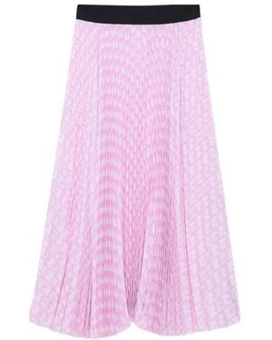 MSGM Midi Skirts - Purple