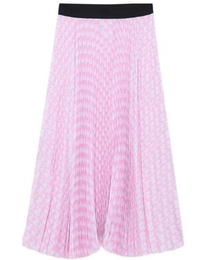 MSGM Midi Skirts - Violet