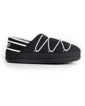 Moon Boot Schoenen ,Zwart ,Polyester Icon Slipper