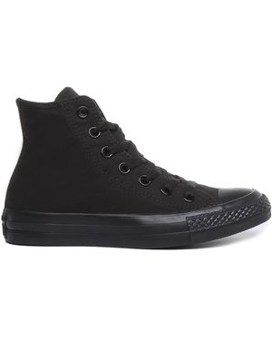 Converse Classic Canvas Hi-Top Trainers - Black