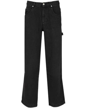 Isabel Marant Straight Jeans - Negro