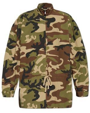 Fear Of God Jacke Mit Tarnmuster - Grün