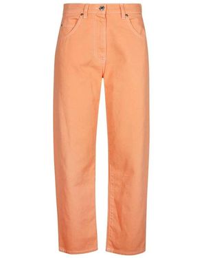 MSGM Straight Jeans - Naranja