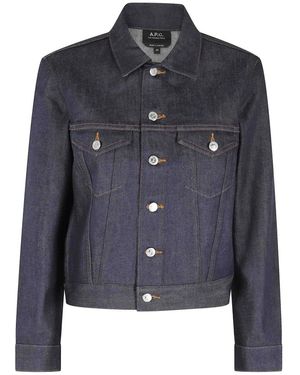 A.P.C. Denim Jackets - Bleu