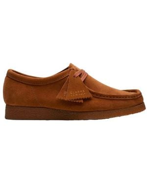 Clarks Laced Shoes - Brown
