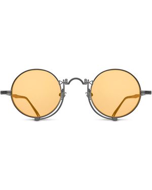 Matsuda 10601H Runde Sonnenbrille - Braun