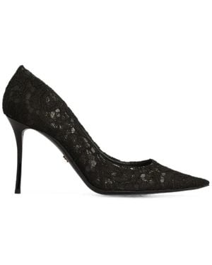 Dolce & Gabbana Spitzenpumps - Schwarz