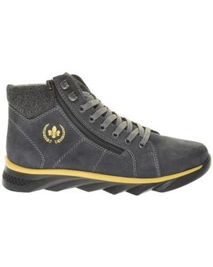 Rieker Lace-Up Boots - Grey