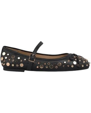 Alma En Pena. Ballerina Shoes - Black