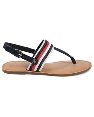 Tommy Hilfiger Flat Sandals - Brown