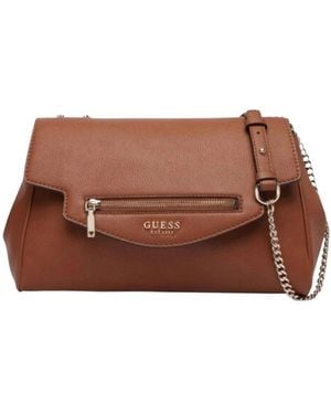 Guess Antonia Convertible Xbody Flap - Braun