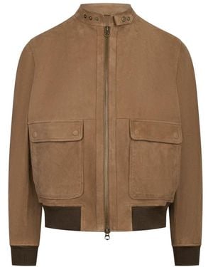 Stewart Jassen ,Bruin ,Leer New York Jacket