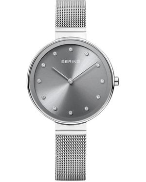 Bering Accessoires ,Grijs ,Quartz Horloge