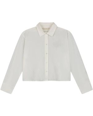 OLAF HUSSEIN Shirts - Bianco