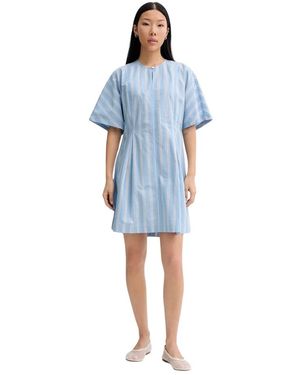 Marc O' Polo A-Lijn Katoenen Minirok - Blauw
