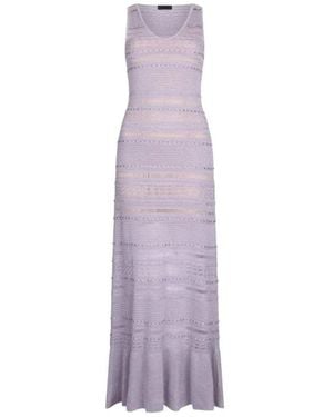 Liu Jo Knitted Dresses - Purple