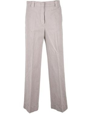Slowear Straight Trousers - Gris