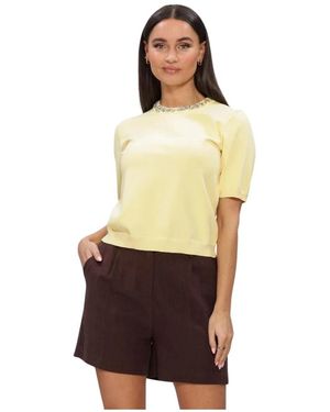 Notre-v Tops &Amp; T-Shirts Nv-Herma - Geel