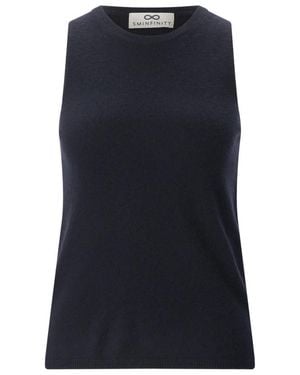 SMINFINITY Sleeveless Knitwear - Bleu