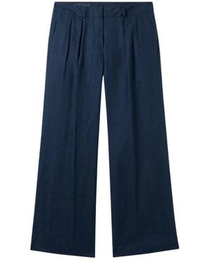 Brooks Brothers Wide Trousers - Blue