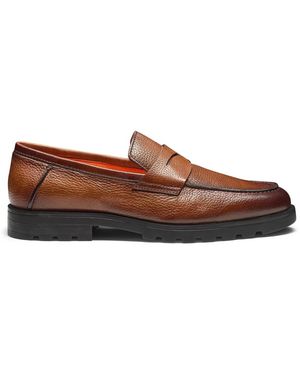Santoni Loafers - Marrone