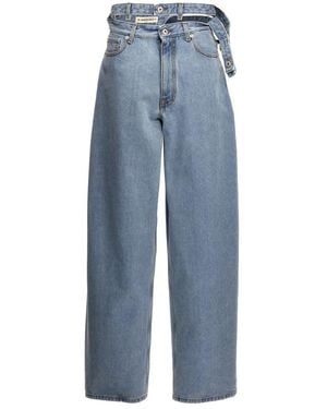 Y. Project Loose Fit Jeans - Blue