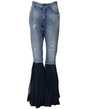 Dolce & Gabbana Flare Jeans - Blue