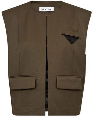 Haute L'Amitié Waistcoats - Green