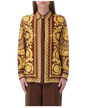 Versace Shirts - Marron