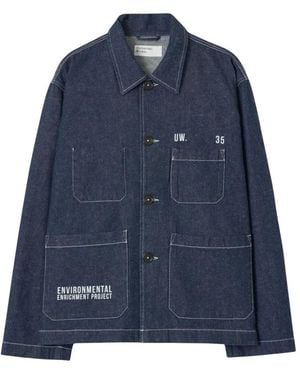 Universal Works Ives Jacket - Blau