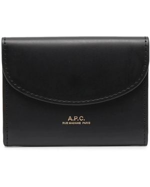 A.P.C. Wallets & Cardholders - Negro