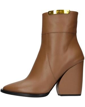 N°21 Schoenen ,Bruin ,Leer Tronchetti