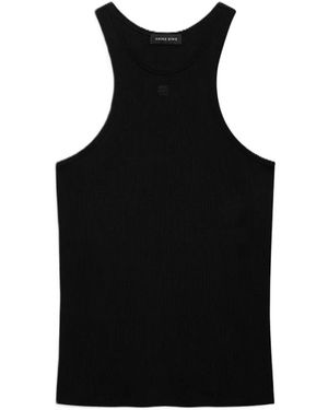 Anine Bing Tops ,Zwart ,Cole Tank