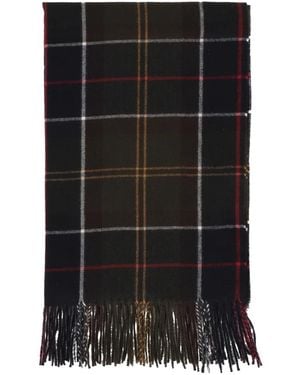 Barbour Stanway Tartan Wrap - Schwarz