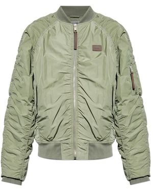 Moschino Bomber Jackets - Green
