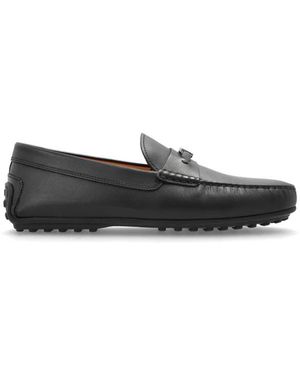 Tod's City Gommino Leder Loafers - Schwarz