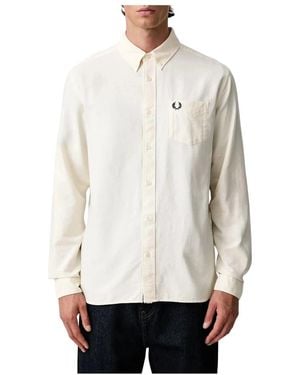 Fred Perry Casual Shirts - Bianco